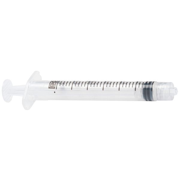 Weller Dispensing Syringe, Luer Lock, 3 cc, Translucent, 20 Pack M3LLASSM