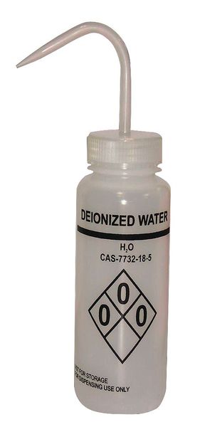Lab Safety Supply Translucent, Wash Bottle 16 oz., 6 Pack 24J909