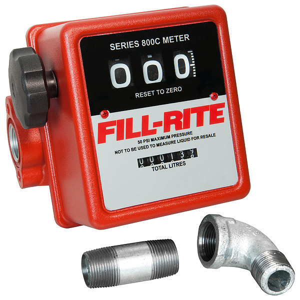 Fill-Rite Meter Assembly, Liter 807CLMK