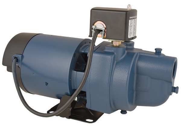 Flint & Walling Jet Pump System, Shallow Well, 1/2 HP EK05S