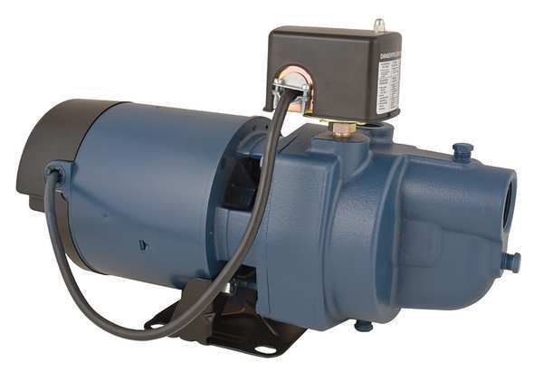 Flint & Walling Jet Pump System, Shallow Well, 3/4 HP EK07S