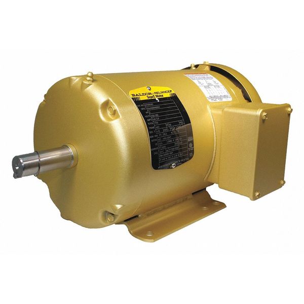 Baldor-Reliance 3-Phase General Purpose Motor, 2 HP, 145T Frame, 208-230/460V AC Voltage, 1,755 Nameplate RPM EFM3558T