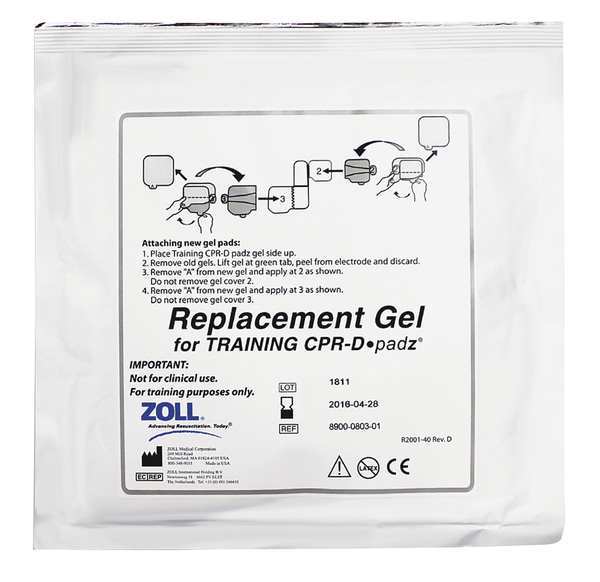Zoll AED Electrode Adhesive Gel, PK5 8900-0803-01