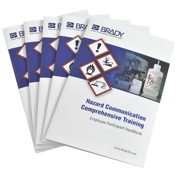 Brady Training DVD, Hazard Communication, PK5 132458