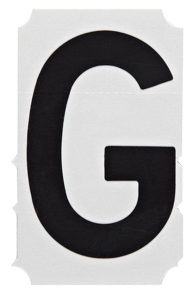 Brady Letter Label, G, PK10 5180-G