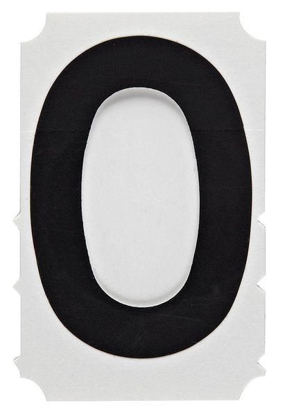 Brady Number Label, 0, PK10 5100-0