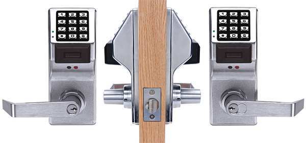 Trilogy Electronic Lock, Brushed Chrome, 12 Button PDL5300 US26D