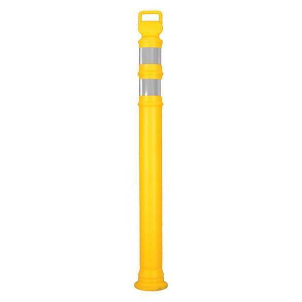 Cortina Safety Products Yellow EASY GRAB DELINEATOR POST FLARED 45IN ; ft. Polyethylene 03-747Y