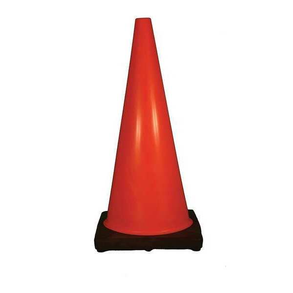 Cortina Safety Products CONE 28IN RED/ORANGE W/BLACK BASE 03-500-07