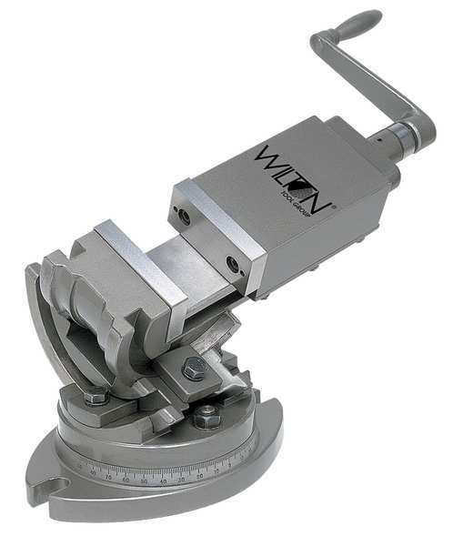 Wilton Tilt Machine Vise, 1-5/16 Deep, 3 in Open 11701