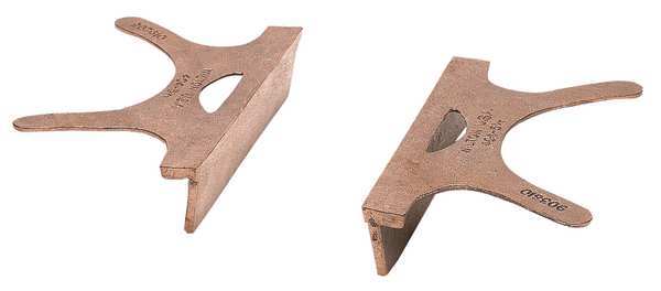 Wilton Vise Jaw, Copper, 5-1/2 in, Bench Vises, Pr 404-5.5