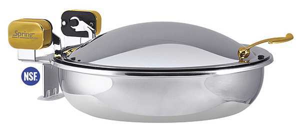 Spring Usa Induction Buffet Sauteuse, SS, Gold Accent 2372-697/36A