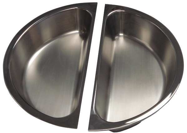 Spring Usa Food Pan, Round, Half Size, 3 qt. 510-66/35/12