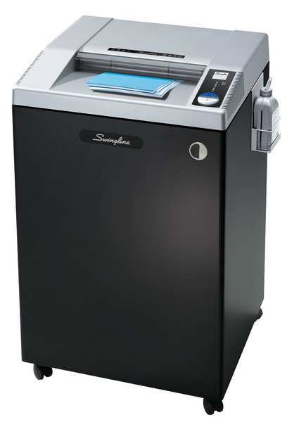 Swingline Gbc Paper Shredder, Cross-Cut, 59 gal., Blk/Slv 1753210BF