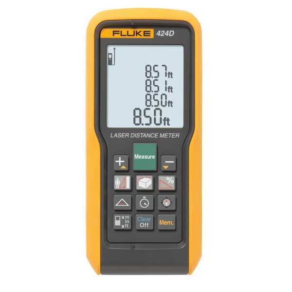 Fluke Laser Distance Meter, Up To 330 ft FLUKE-424D/WWG