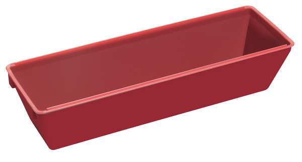 Hyde Drywall Mud Pan, 12-1/2 In, Plastic, Red 09060