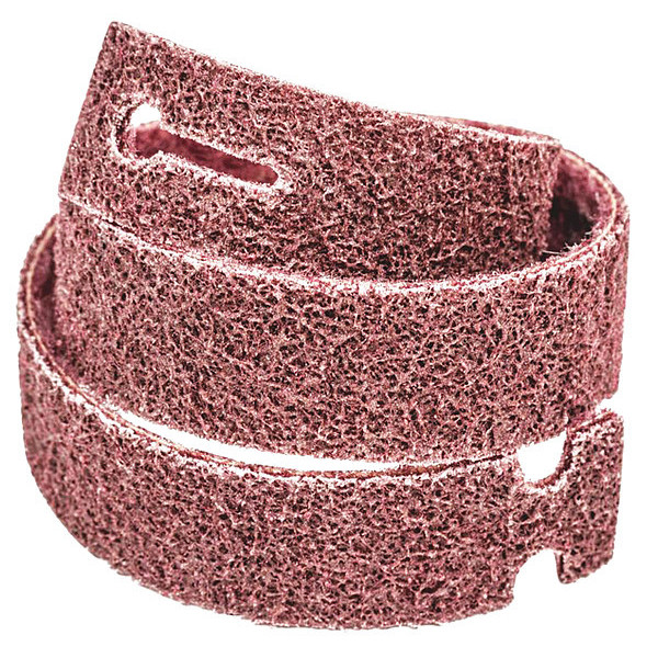 Walter Surface Technologies Sanding Belt, 1-3/16" W, 24" L, Surface Conditioning, Medium, Blendex 07H243