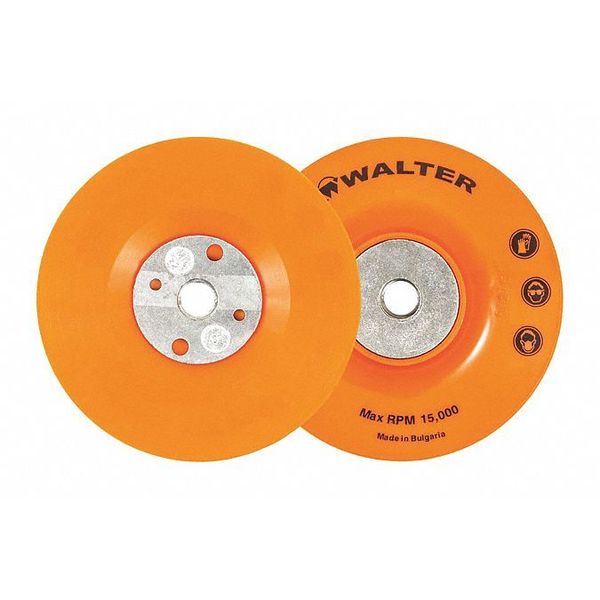 Walter Surface Technologies Backing Pads, 4" X M10x125 15D030