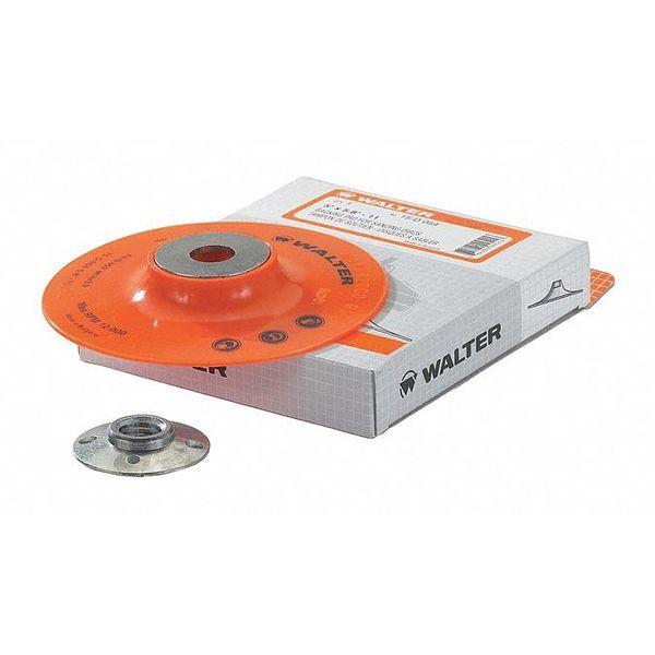 Walter Surface Technologies Backing Pads, 4-1/2"x M14x2.0 15D042