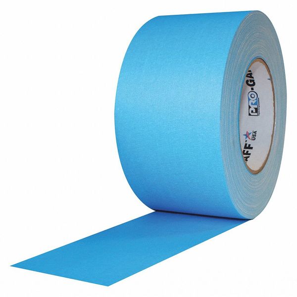 Protapes Matte Cloth Tape, 3x50yd., FL Blue Cloth PRO-GAFF