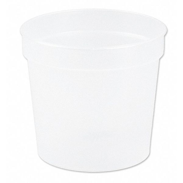 Medegen Medical Products Container, Snap Cap, 5 oz., Base, PK500 PC8835-500S