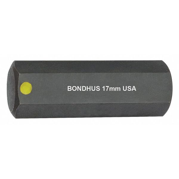 Bondhus 24mm ProHold Hex Bit, 2.5" Length 33293