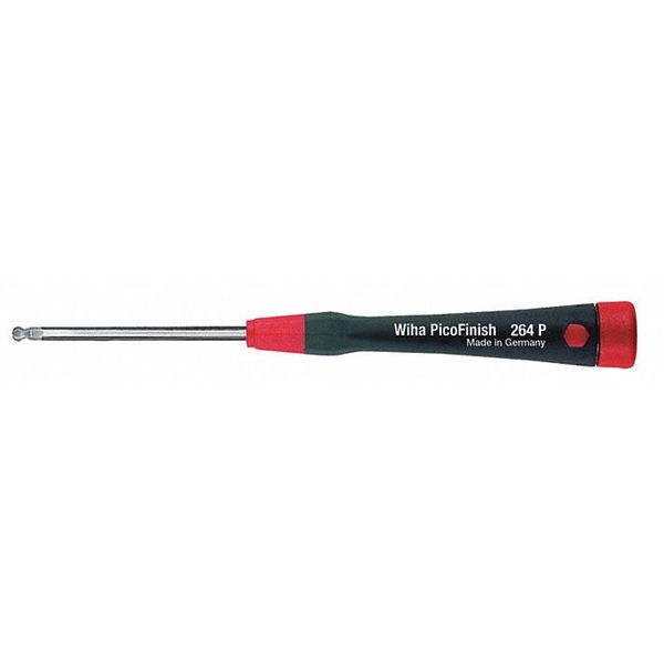 Wiha SAE Tactile Pico Grip Ball Hex Key, 1/16" Tip Size 26442