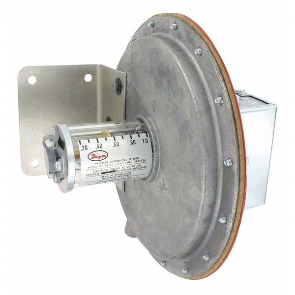 Dwyer Instruments Large Diaphragm Pressure Switch 1638-1