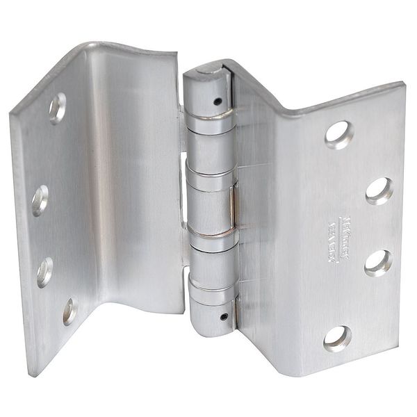 Mckinney 2 1/4 in W x 4 1/2 in H Satin Chromium Swing Clear Hinge HT4A3795 (NRP) 26D 4 1/2" STEEL