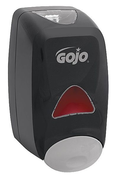 Gojo FMX-12 1250mL Foam Soap Dispenser, Push-Style, Black 5155-06