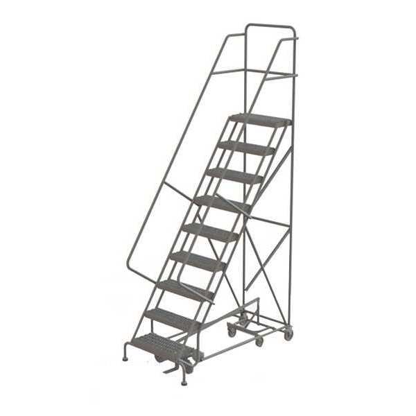 Tri-Arc 126 in H Steel All Direction Ladder, 9 Steps KDAD109242