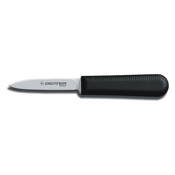 Dexter Russell Cooks Style Parer, Black Handle 3.25 In Parer, 7-1/4" L 24333B