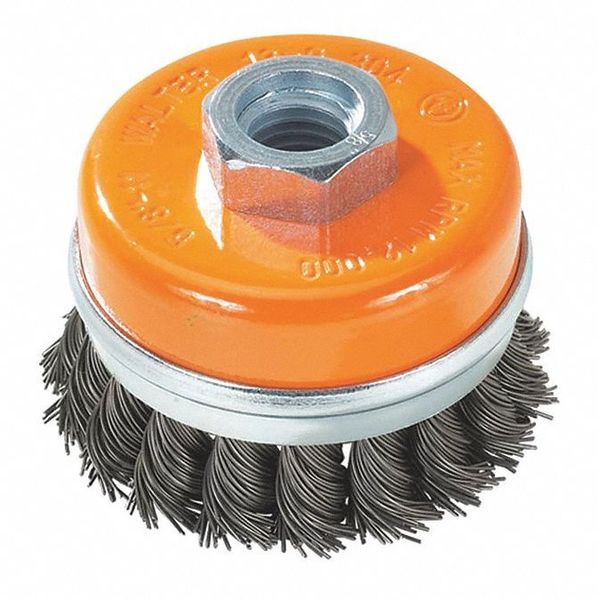 Walter Surface Technologies Cup Brush Knot-twist W/ring 6" X 5/8"-11 13G604