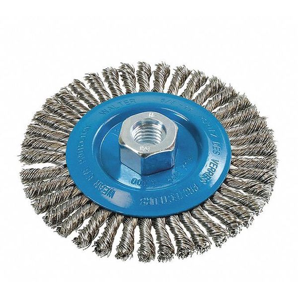 Walter Surface Technologies Stringer Bead Wheel Brush Knot 5"x1/4" 13K514