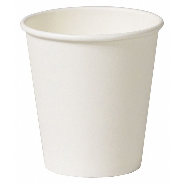Empress Paper Hot Cup, 10oz., Squat White, PK1000 EHC10-W