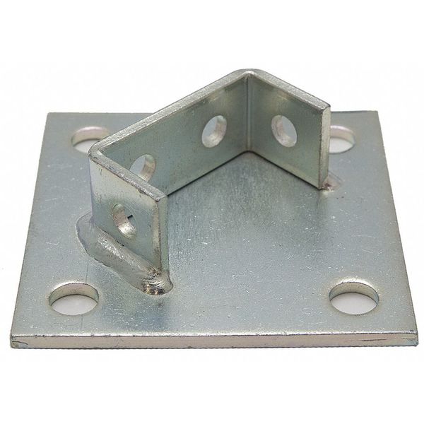 Flex-Strut Post Base For Double Strut, 1-Hole FS-5815 E/G