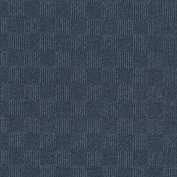 Foss Floors Crochet 24" x 24" N34 Denim Carpet Tiles - 15PK 7CDMN3415PK