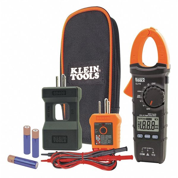 Klein Tools Electrical Maintenance and Test Kit CL110KIT
