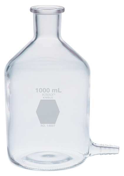 Kimble Chase Bottle, 2000ml, Glass, Clear 14607-2000