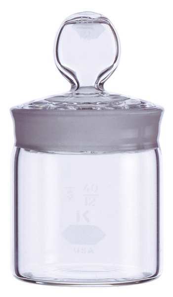 Kimble Chase Bottle, 12ml, Glass, Clear, PK24 15145-2540