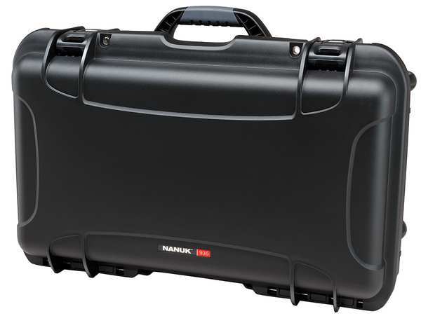 Nanuk Cases Black Protective Case, 22"L x 14"W x 9"D 935S-000BK-0A0