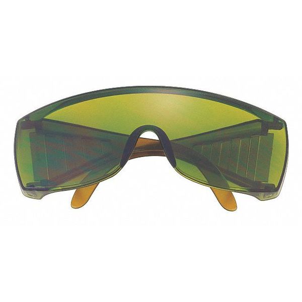 Mcr Safety Safety Glasses, Green Scratch-Resistant 98120