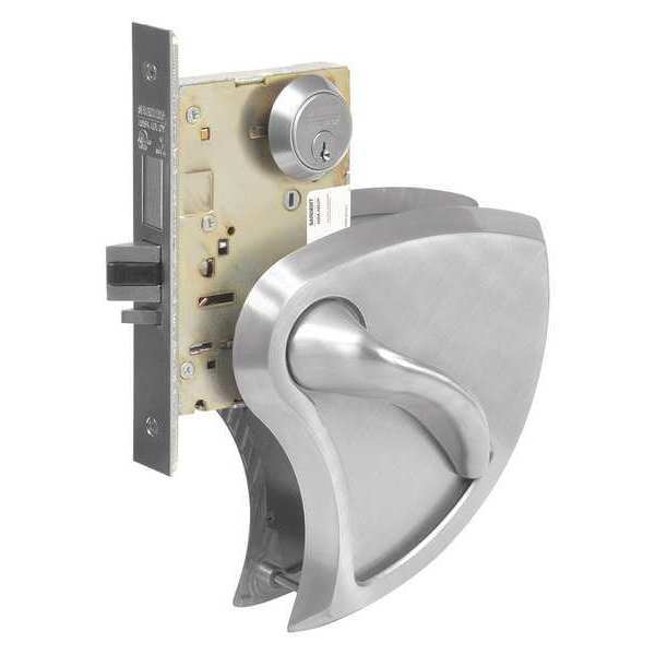 Sargent Mortise Lock, Lever, Classroom Intruder SG-8239BHW-32D RH  CYLINDERS Zoro