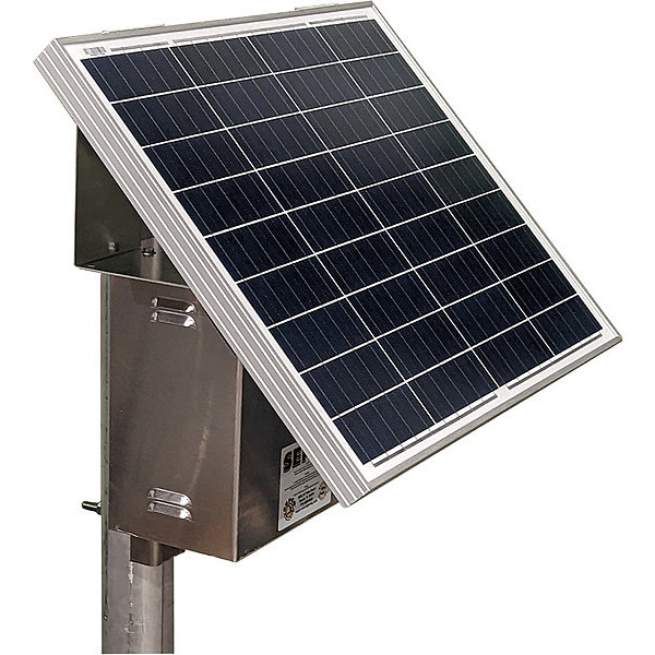 Sepco Solar Panel Kit, 50 W, 17.9 V DC, 36 Cells GPA50-S-ALC1