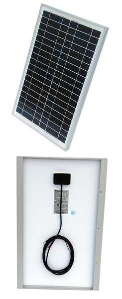 Solartech Power Polycrystalline Solar Panel, 20 W, 17.2V DC, 1.17 A, 36 Cells, Ring Terminal SPM020P-R