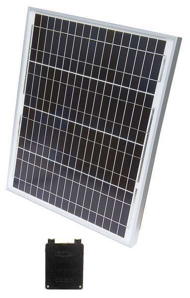 Solartech Power Polycrystalline Solar Panel, 40 W, 33.9V DC, 1.21 A, 72 Cells, Drop In SPM040P-WP-F