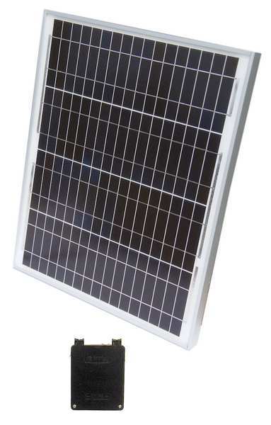 Solartech Power Polycrystalline Solar Panel, 45 W, 34.1V DC, 1.32 A, 72 Cells, Drop In SPM045P-WP-F