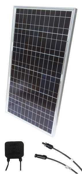 Solartech Power Polycrystalline Solar Panel, 65 W, 36V DC, 1.81 A, 72 Cells, 4mm PV SPM065P-WP-N