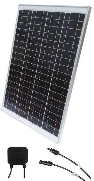 Solartech Power Polycrystalline Solar Panel, 80 W, 34V DC, 2.36 A, 72 Cells, 4mm PV SPM080P-WP-N