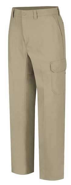 Dickies Work Pants, Khaki, Cotton/Polyester WP80KH 34 30